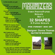 Donna Thomas - Maximizers Torn Photo Papers