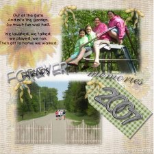 fourfoxes-A Day Spent With Friends Layout