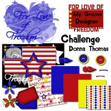 Donna Thomas - For The Love of Freedom Challenge Kit