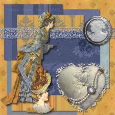 Deanne Gow-Smith  - Victorian Series Charlemaine- Scrapbook MAX! Booster Pack Store