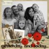 Share the Love of Family Family Heritage Example Layout