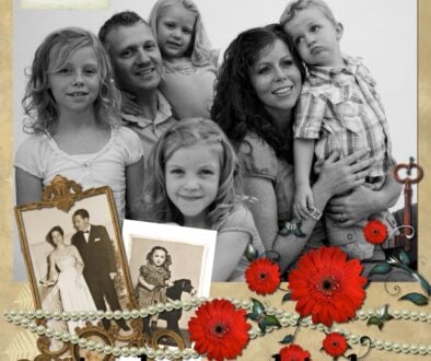 Share the Love of Family Family Heritage Example Layout