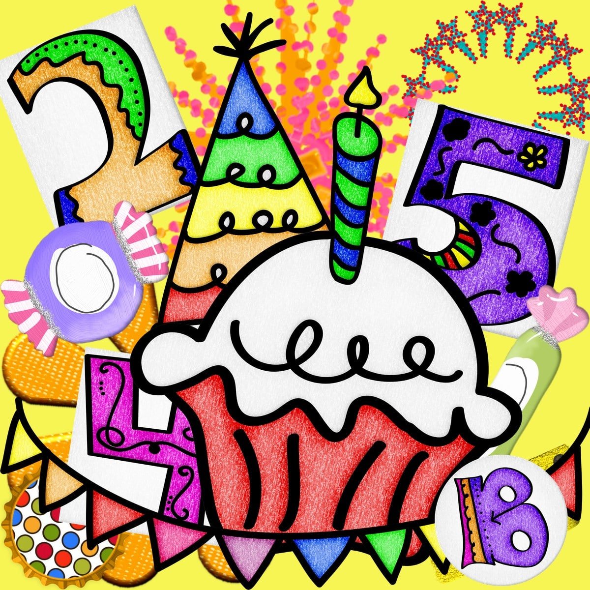 Grab Bag Extras Embellishment Kit