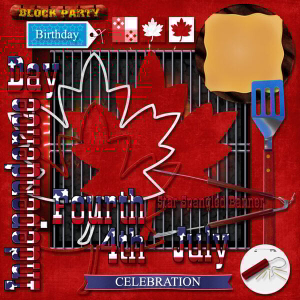 Celebration Scrapbook Page Kit