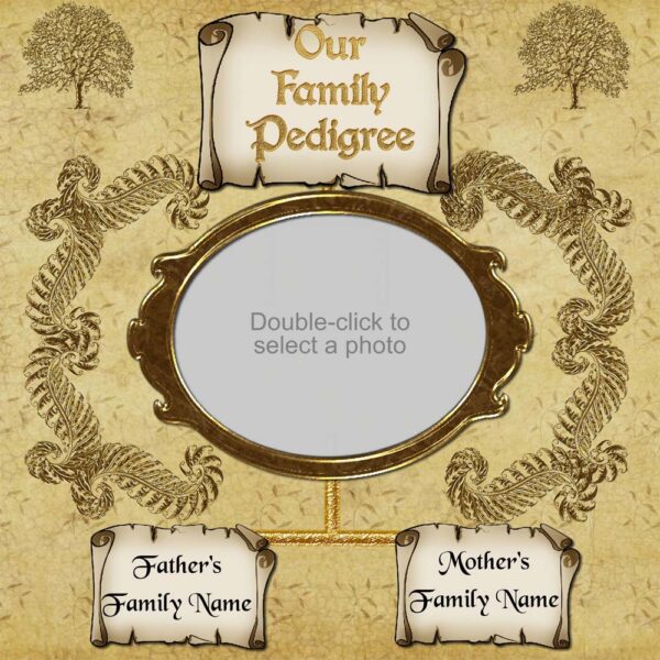 Our Heritage Sample Scrapbook Layout