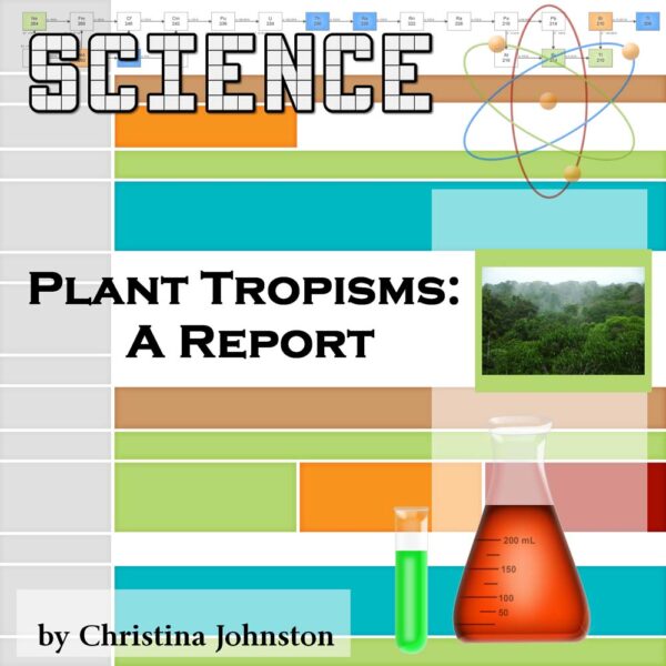 Budding Scientist Sample Scrapbook Page